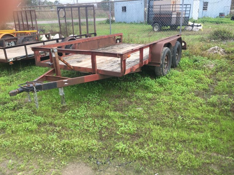 Red TWF Tandem Trailer 20713 Babin Marine