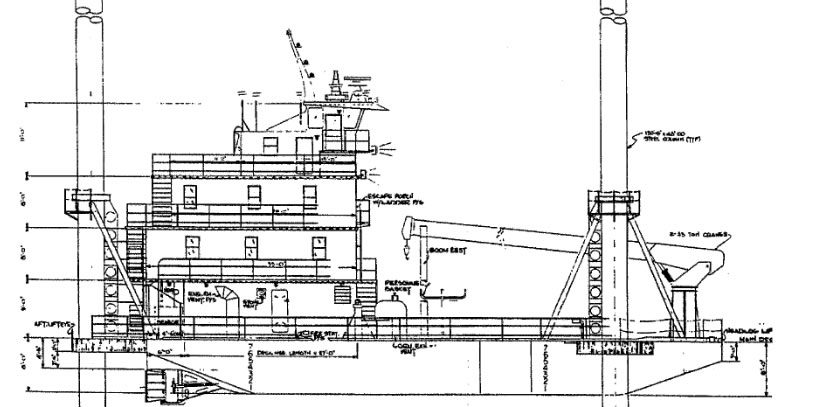 LB277 MANTA RAY CLASS150' LIFTBOAT
